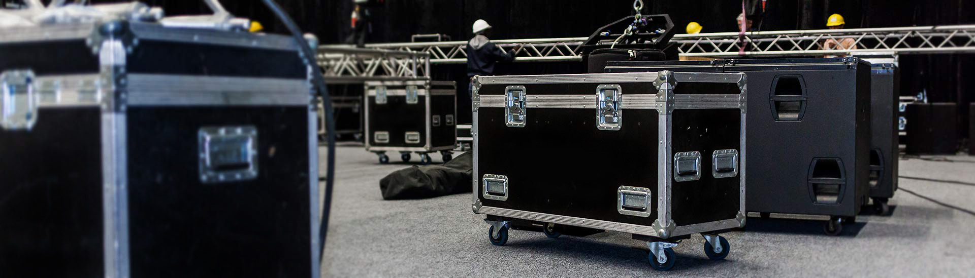 Flight Cases Tradeshows & Catering Stage Plus