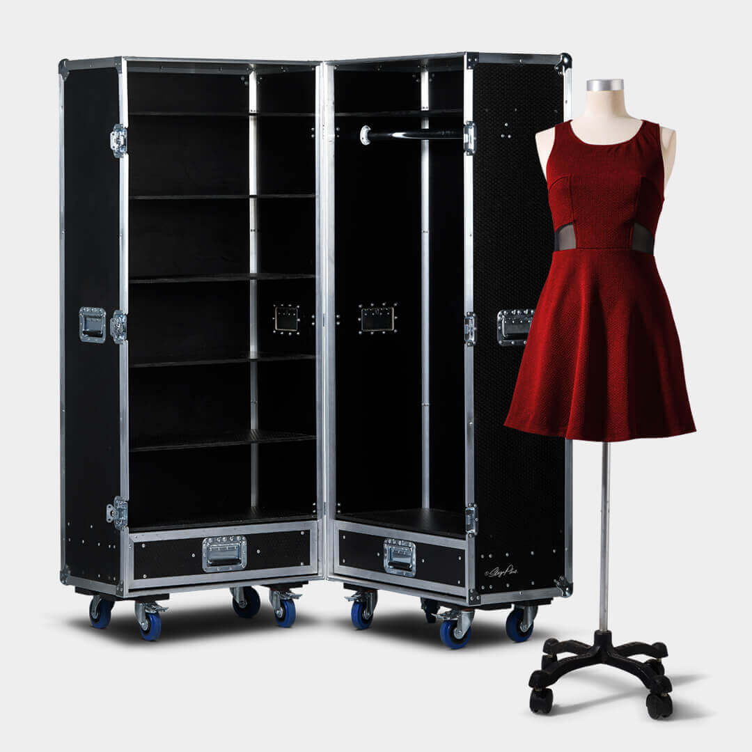 Stage Plus Wardrobe Case Open